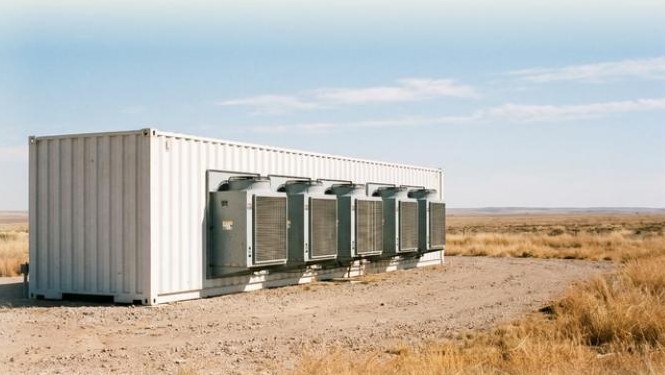 Container de sistema de armazenamento de energia BESS